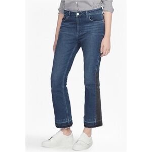 French Connection Kick Crop Stretch Denim Jean NWT